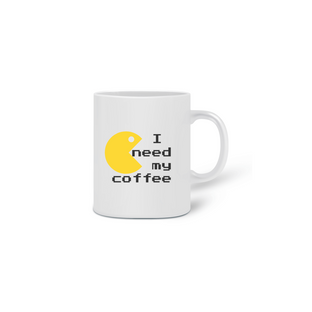 Nome do produtoCANECA PAC-MAN - I NEED MY COFFEE