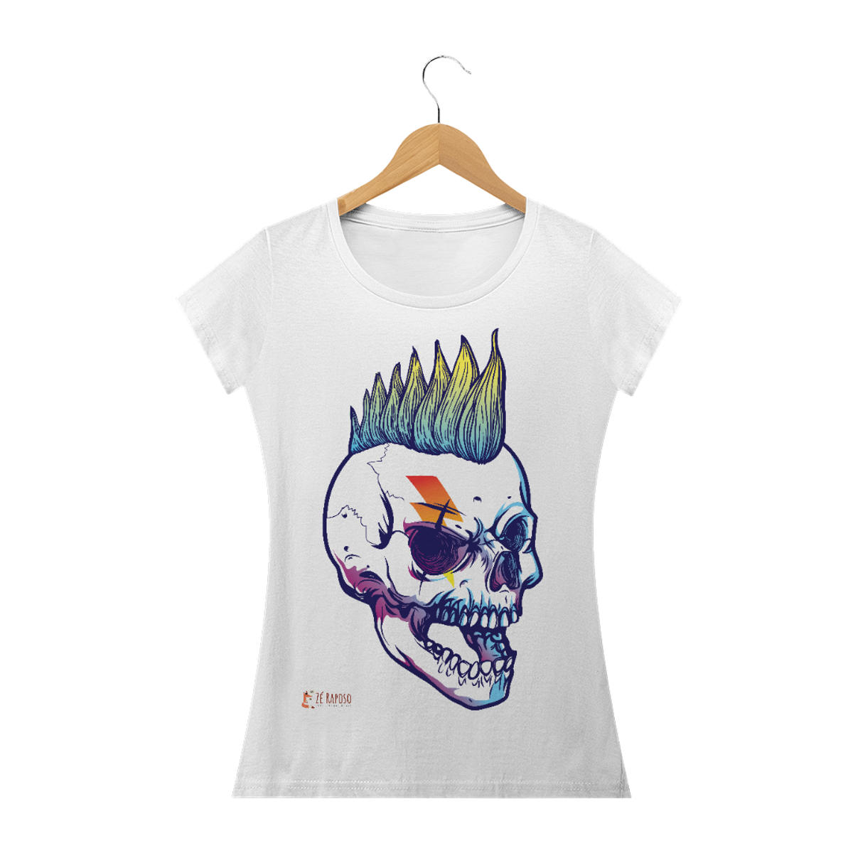 Nome do produto: Punk Skull Fem