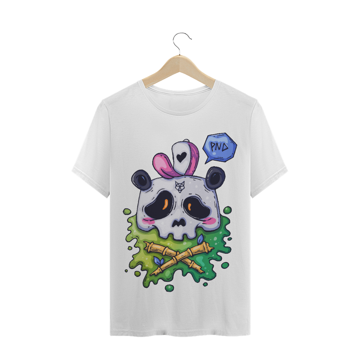 Nome do produto: Cute Panda Skull - Masc