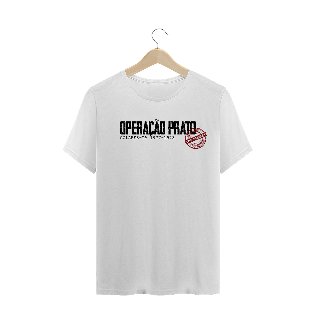 Nome do produto: Camiseta Branca Operação Prato