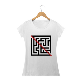 Camisa Feminina Prime - Labirinto do Ponto A ao B
