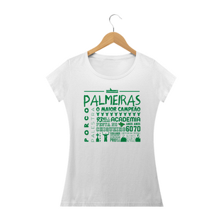 Nome do produtoCamiseta do Palmeiras Feminina - PalestrinasMT #01