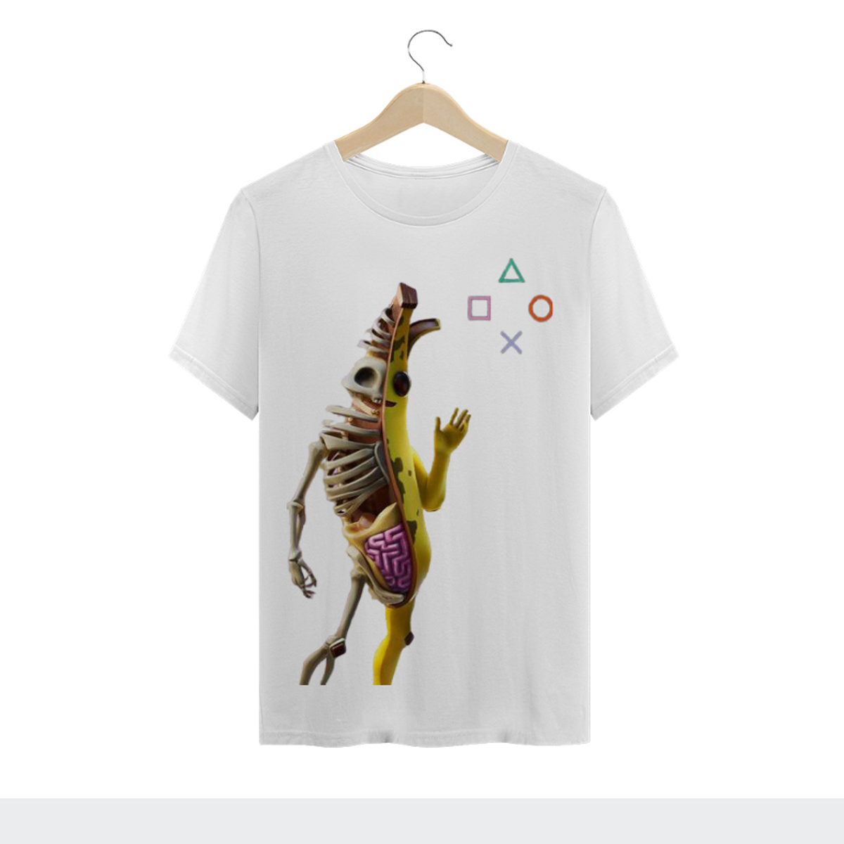 Nome do produto: X shirt - Fortnite - Skull Banana