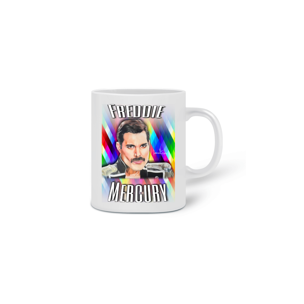 Nome do produto: Caneca Freddie Mercury