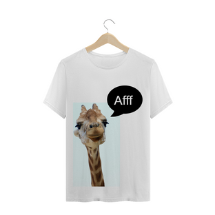 Nome do produtoCamiseta de girafa afff