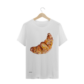 Camiseta arte pintura croissant 