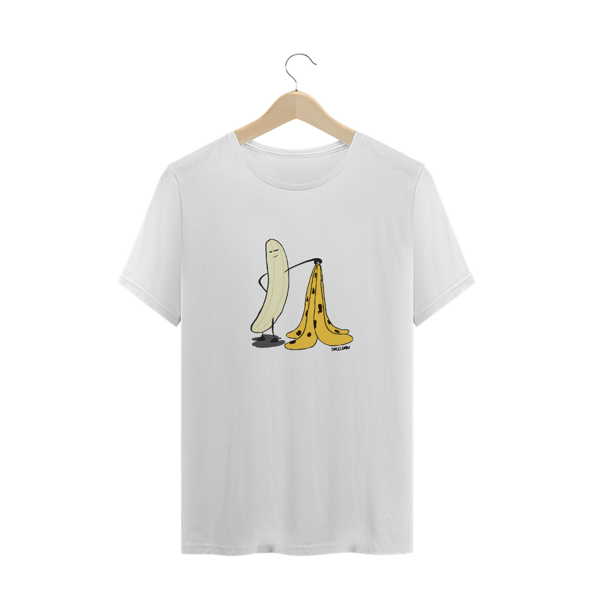 Nome do produtoCamiseta masculina arte bananinha Pincelandu