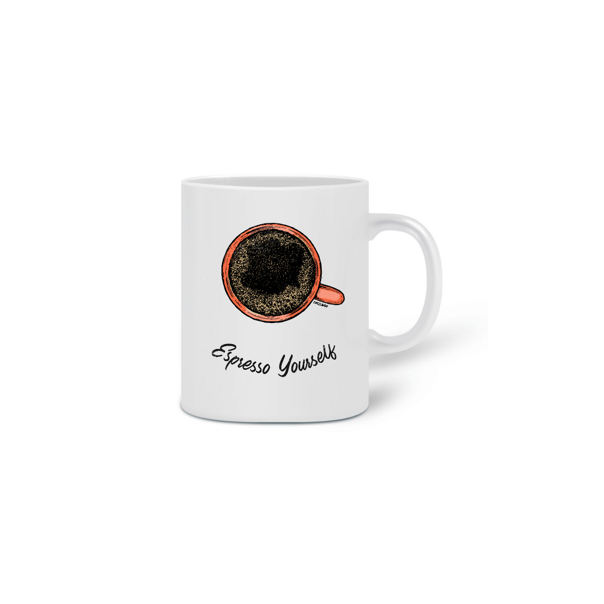 Nome do produto: Caneca arte Espresso yourself