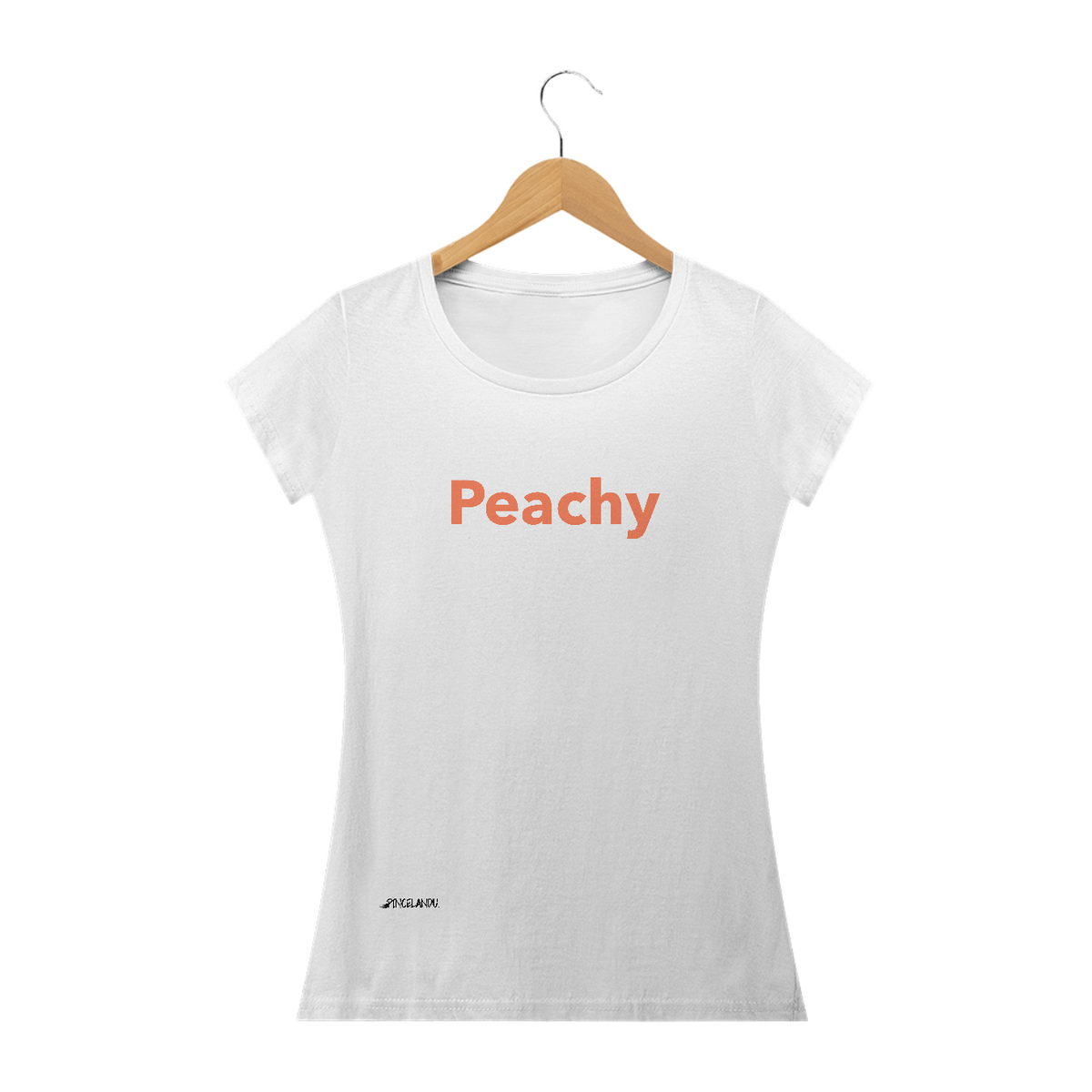 Nome do produtoT-shirt baby long Peachy Pincelandu