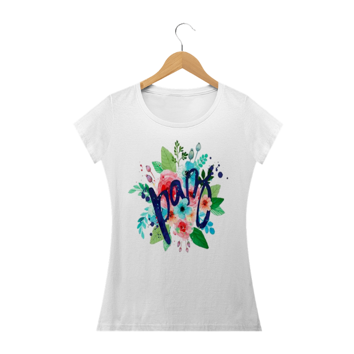 Nome do produto: CAMISETA - Feminina - Flor