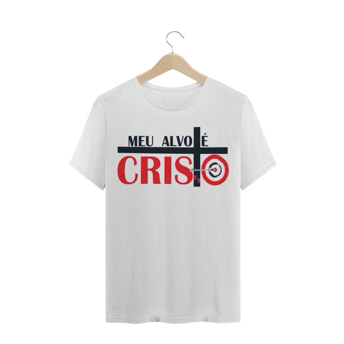 Nome do produto: CAMISETA - masculina - Meu alvo é cristo