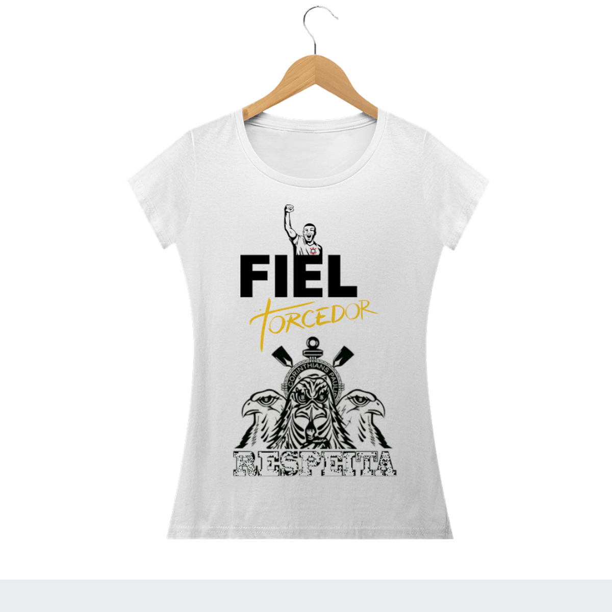 Nome do produto: CAMISETA - Fiel torcedor