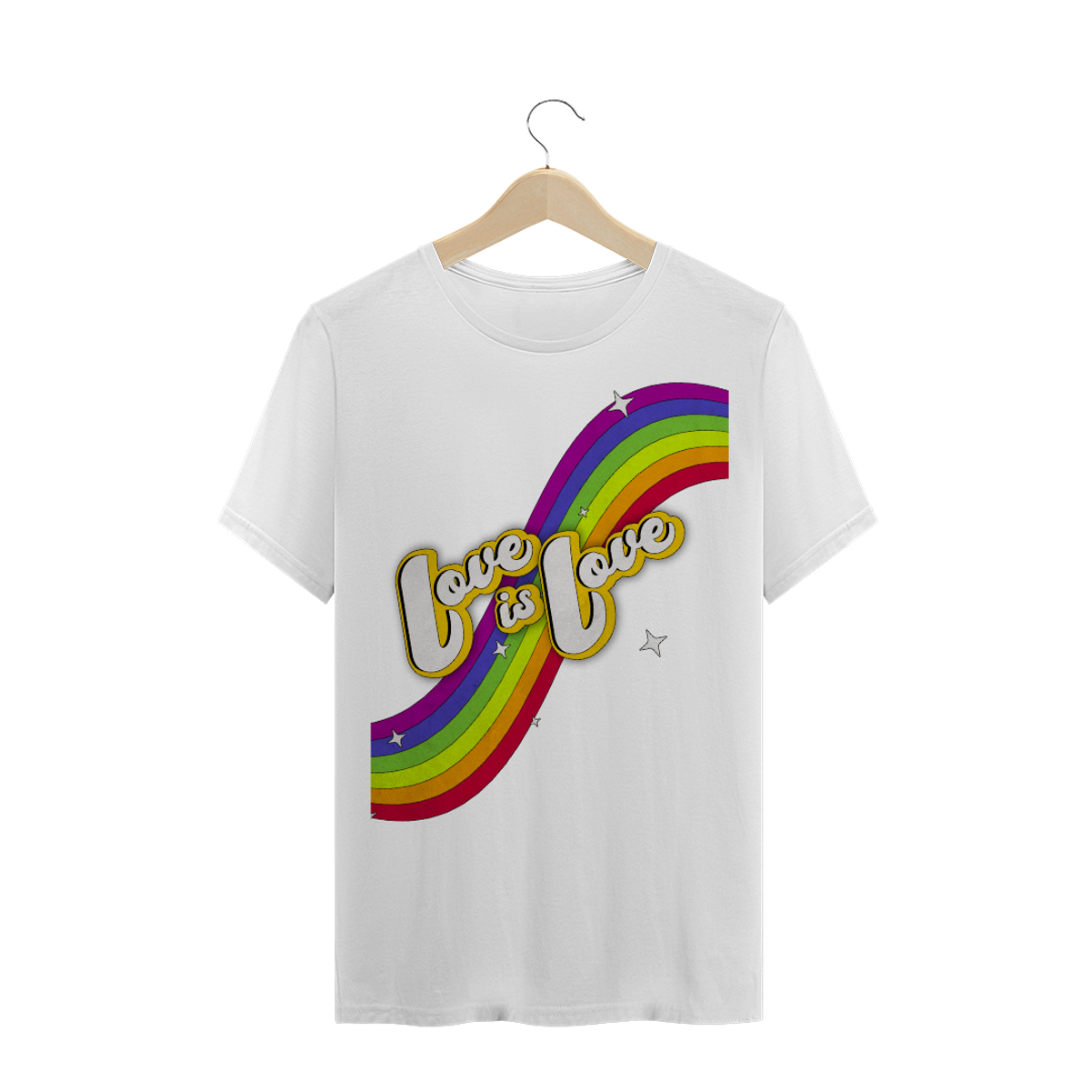 Nome do produto: Camisa Love is Love