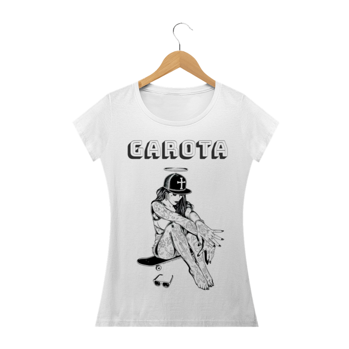 Nome do produto: CAMISETA - FEMININA GAROTA