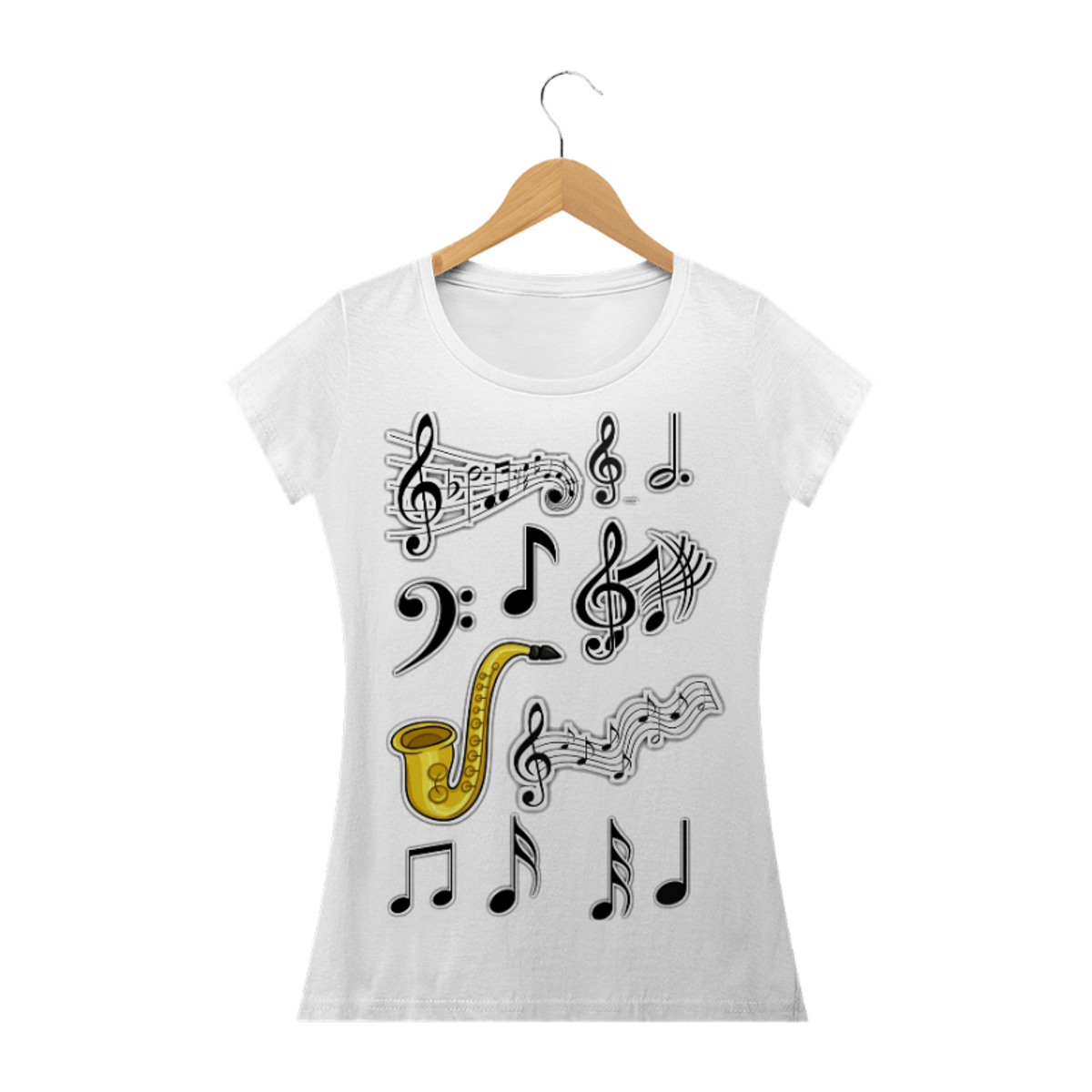 Nome do produto: camisa - feminina, music