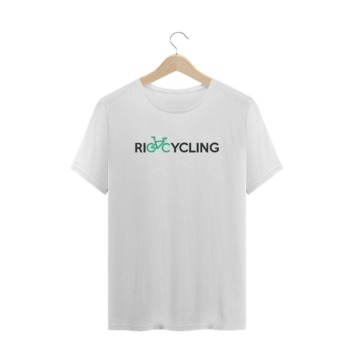 Nome do produtoCamiseta Masculina RioCycling Clássica - Branca