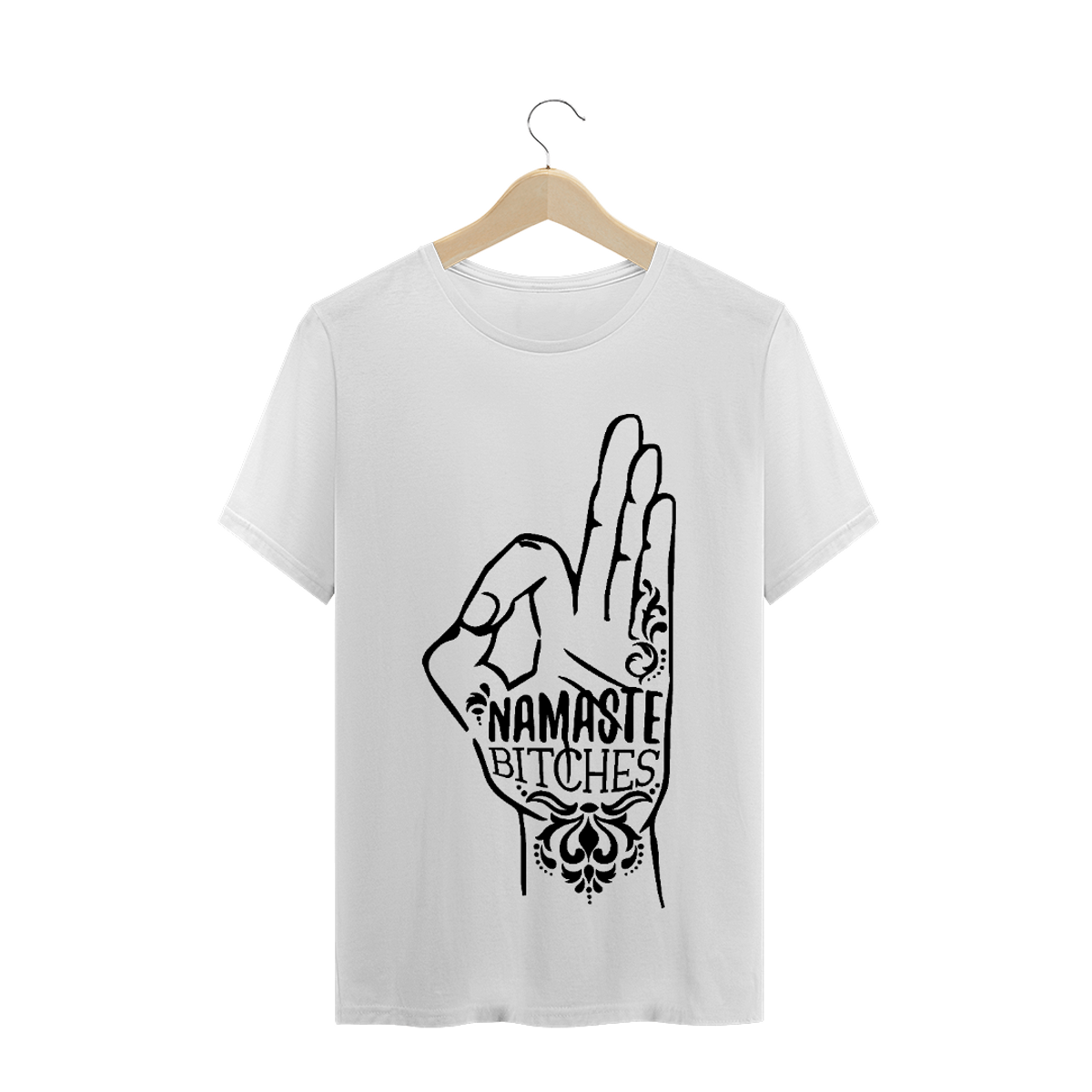 Nome do produtoT-shirt - Namaste Bitches