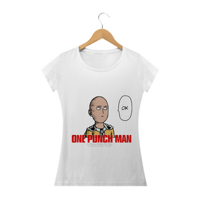 Camisa Saitama - One Punch Man (Feminina)