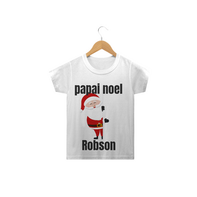 camiseta papai noel robson