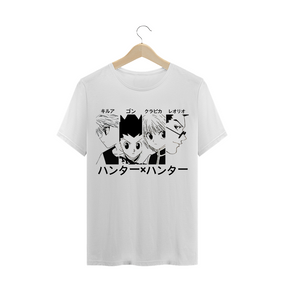 Camisa Hunter x Hunter versão Mangá (Branca) Unissex