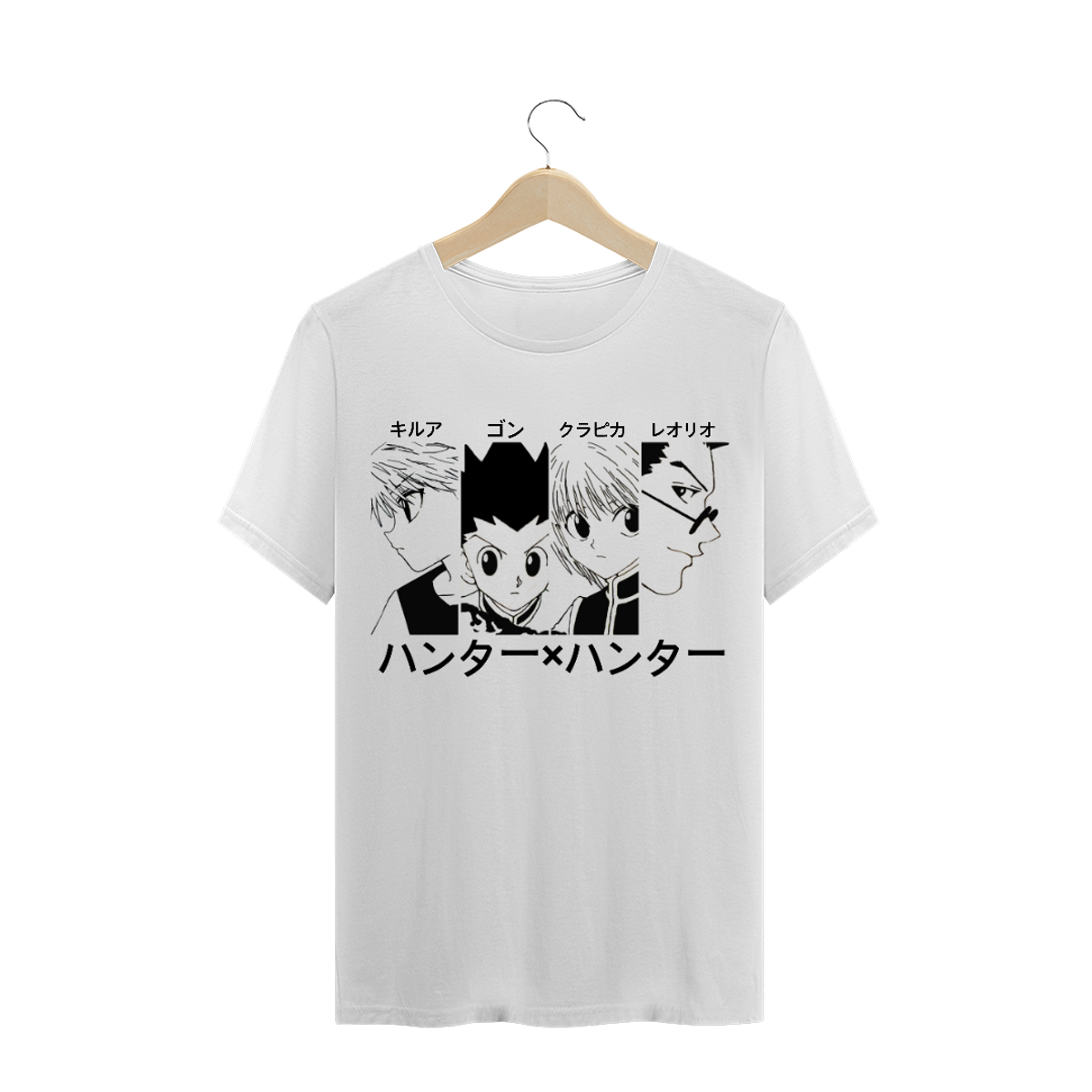 Nome do produtoCamisa Hunter x Hunter versão Mangá (Branca) Unissex