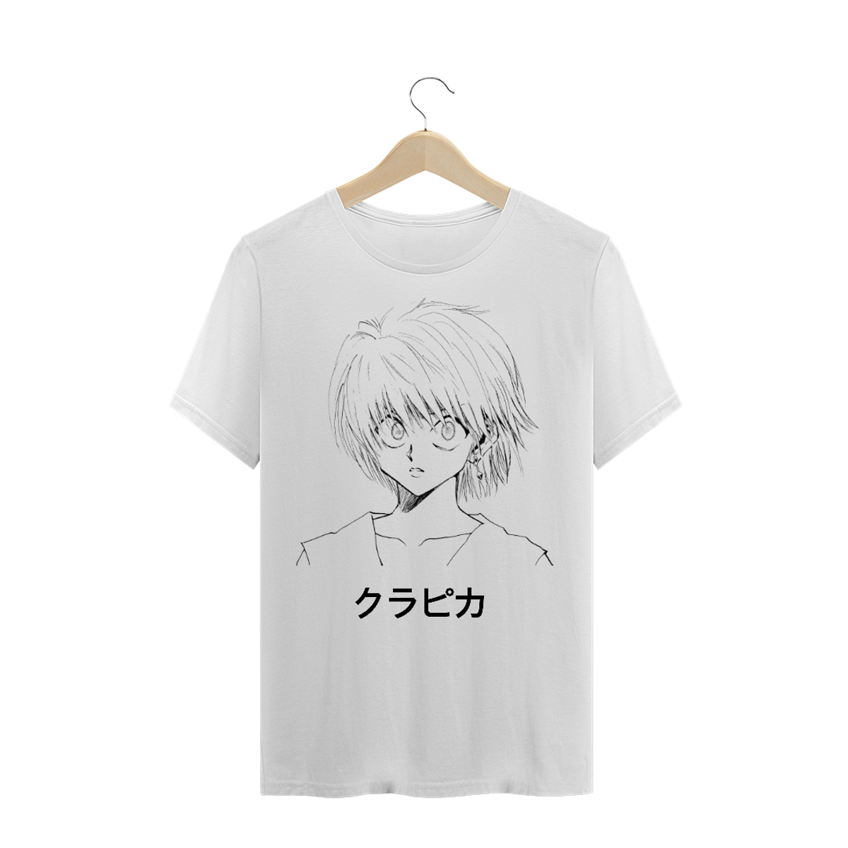 Nome do produtoCamisa Kurapika (Branca) Unissex