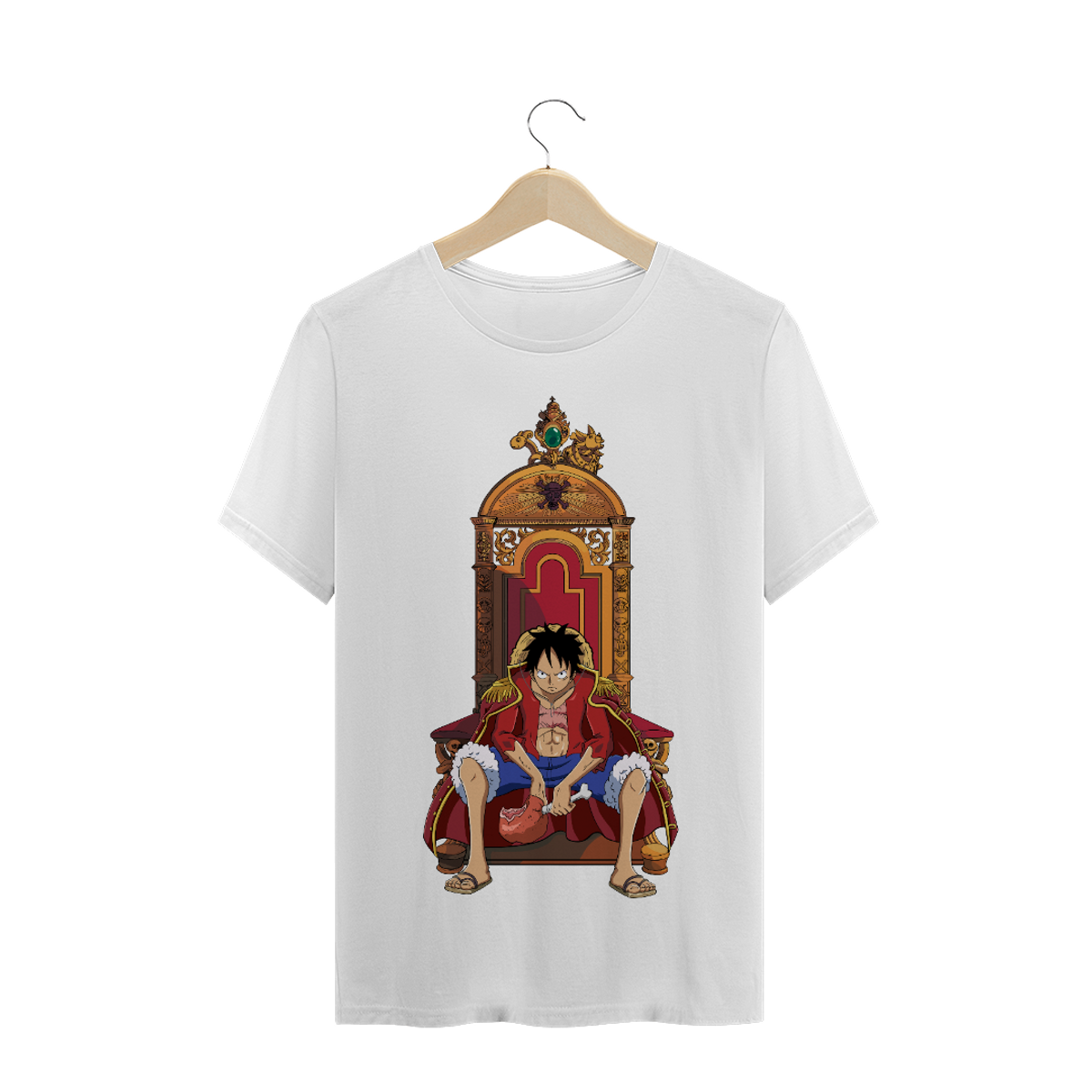 Nome do produtoCamisa Luffy The King (Unissex)