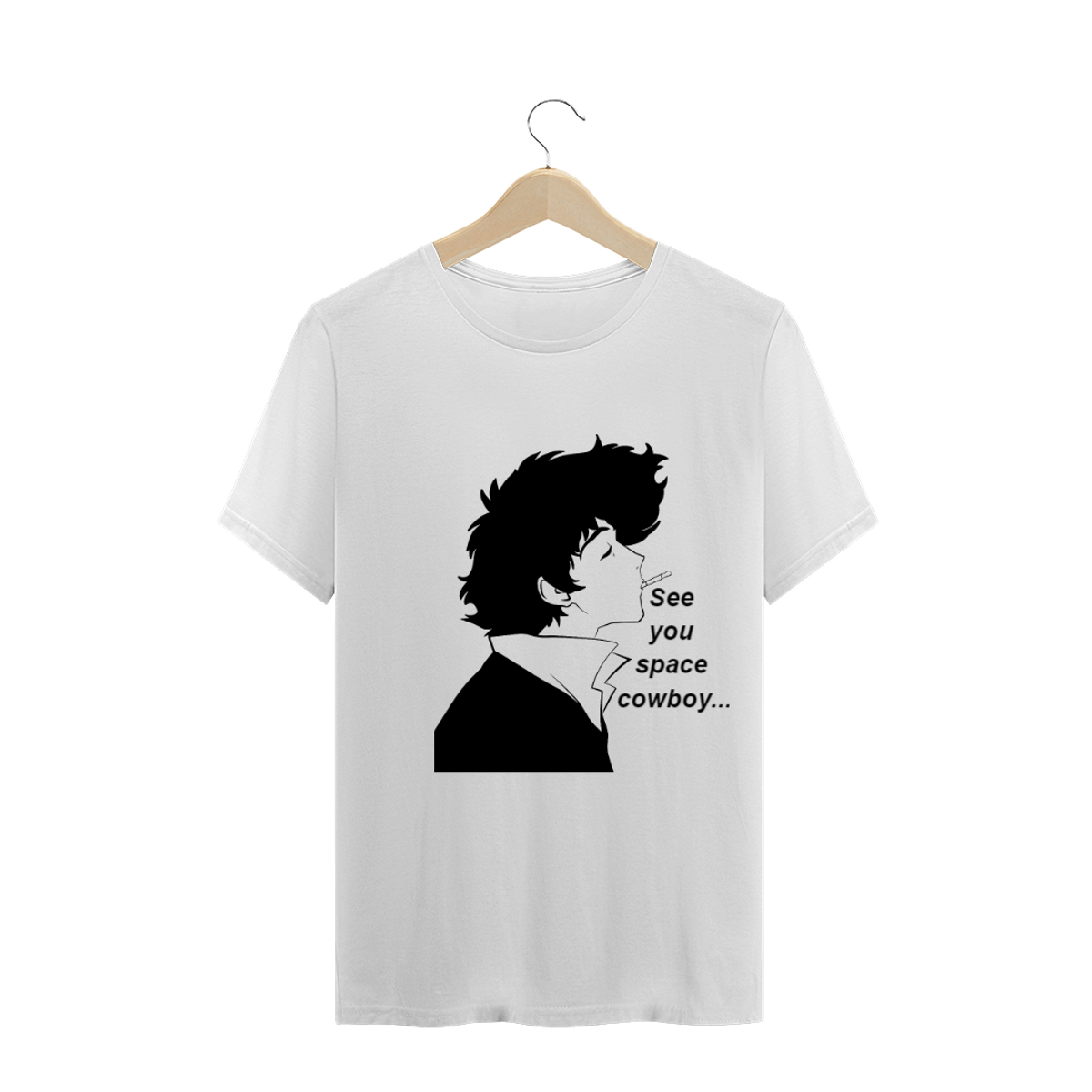 Nome do produtoCamisa Cowboy Bebop (Branca) Unissex