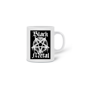 Nome do produtoCaneca Black  Metal