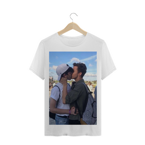 Camiseta amo beijar garotos