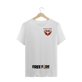 T-SHIRT ESTONADA camisa free fire com listras brancas R$58,43 em