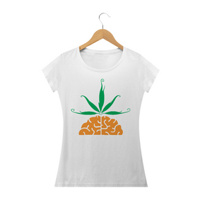  Camiseta Feminina logo PineappleStormTV