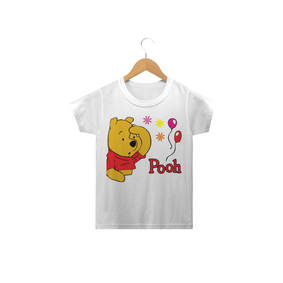 Camiseta Infantil Ursinho Pooh 