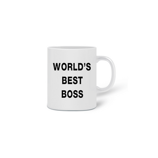 Nome do produtoCaneca - World's Best Boss (The Office)