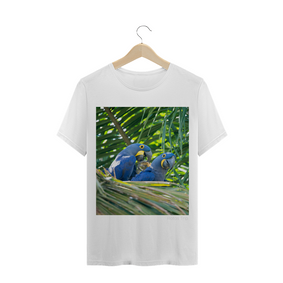 Camiseta Masc - Arara Azul