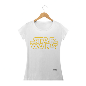 Camisa Feminina STAR WARS logo