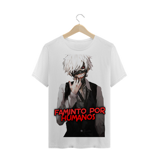 Nome do produtoCamiseta Kaneki Faminto por Humanos - T-Shirt Quality