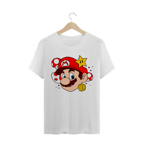 Camiseta Masculina Super Mario