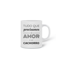 Caneca pra quem gosta de cachorro