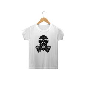 Camiseta infantil - Máscara de gás
