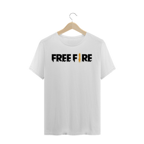camisa free fire masculina branca