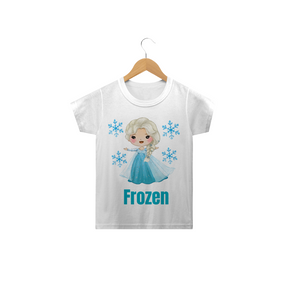 Camiseta Infantil Menina Elza Frozen