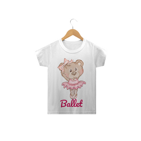 Camiseta Infantil Ursinha Bailarina