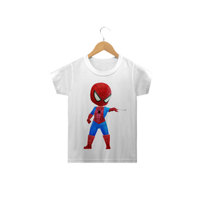 Camiseta Infantil Homem Aranha