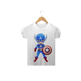 Camiseta Infantil   Capitão América 