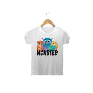 Camiseta Infantil Monstrinhos 