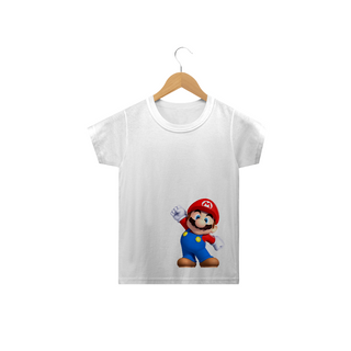 Camiseta Infantil Mário Bros
