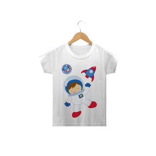 Camiseta Infantil Astronauta Cute