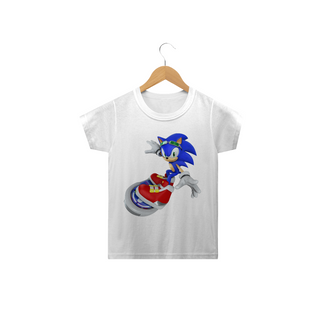 Camiseta infantil Sonic