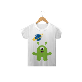 Camiseta Infantil Alien